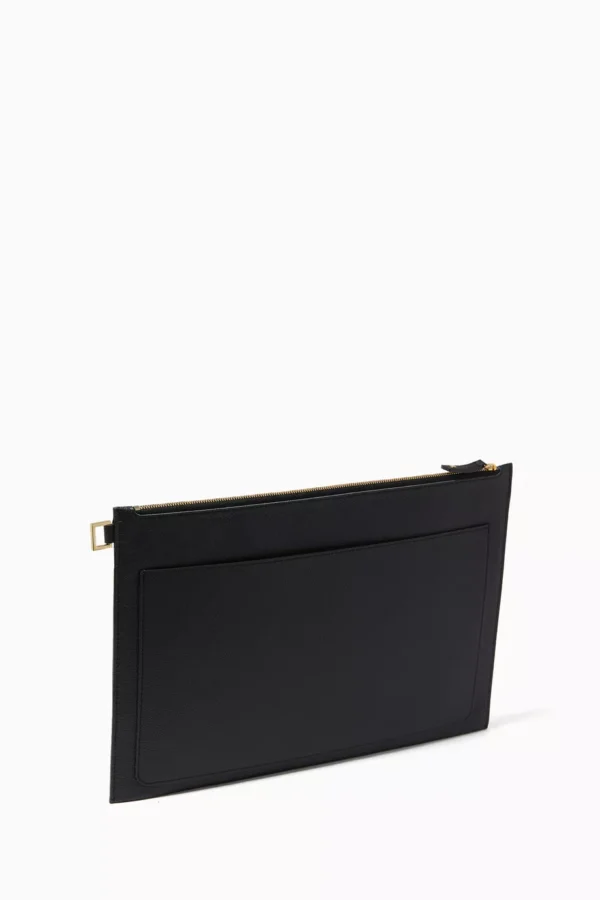 UB FASHION MONTROI Large Handpainted Leather Pouch