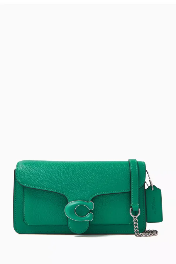 UB FASHION Coach Tabby Chain Crossbody Bag in Grained Leather