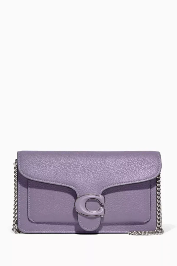 UB FASHION Coach Tabby Chain Crossbody Bag in Grained Leather