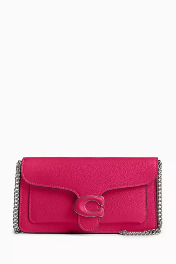 UB FASHION Coach Tabby Chain Crossbody Bag in Grained Leather