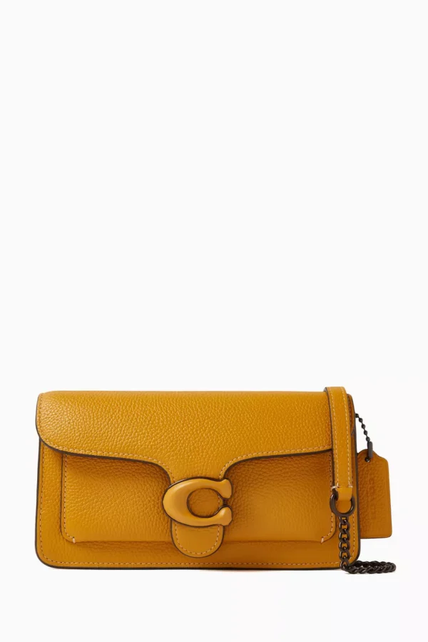 UB FASHION Coach Tabby Chain Crossbody Bag in Grained Leather