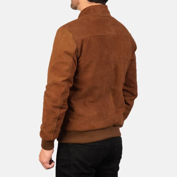 UB FASHION TOMCHI TAN SUEDE LEATHER JACKET