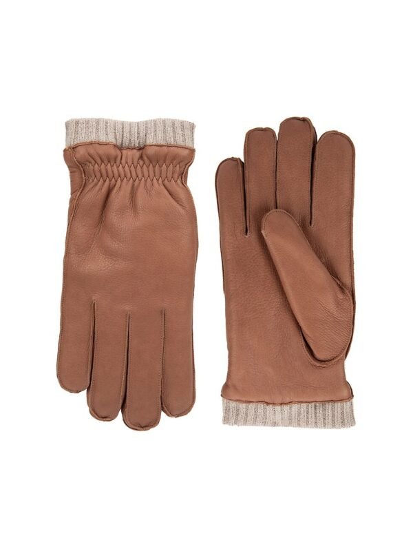 UB Fashion (brown) – lambskin leather gloves