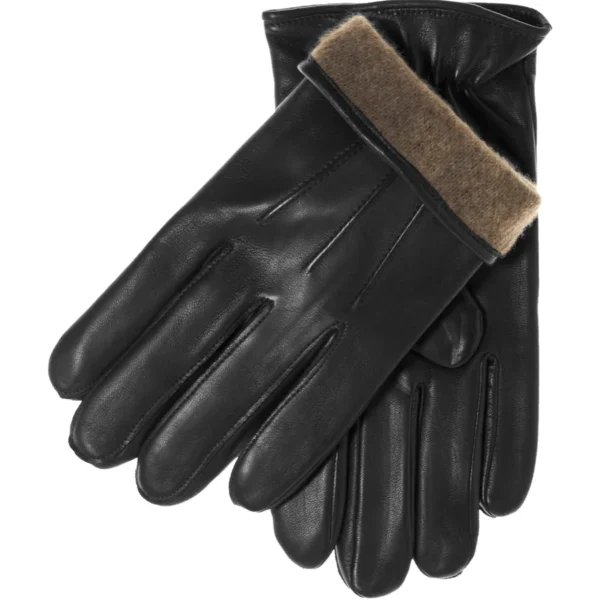 UB Fashion (Black) - lambskin leather gloves