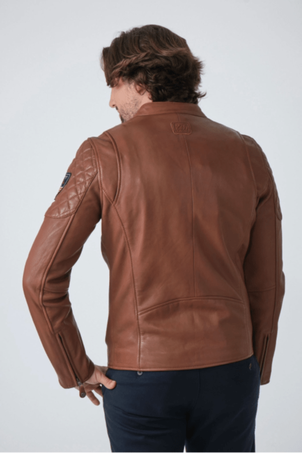 UB Fashion Perfecto Leather Jacket (Lamb Skin)