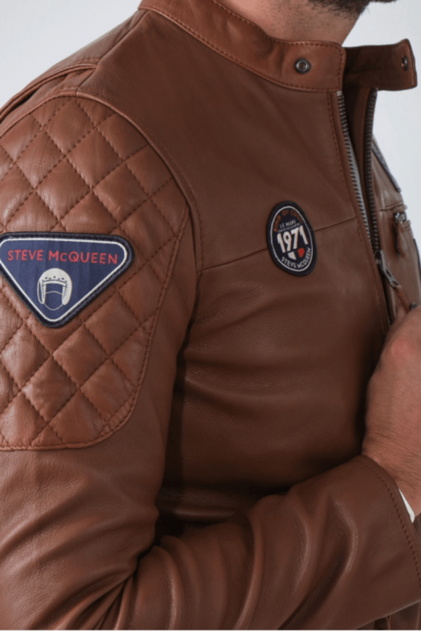 UB Fashion Perfecto Leather Jacket (Lamb Skin)