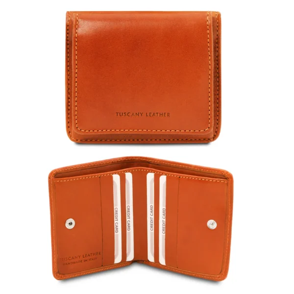 UB FASHION Exclusive Italian Leather Wallet with Coin Pocket