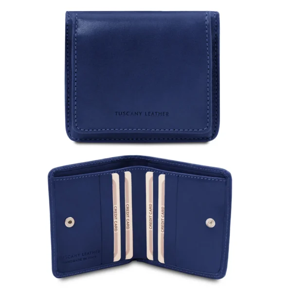 UB FASHION Exclusive Italian Leather Wallet with Coin Pocket