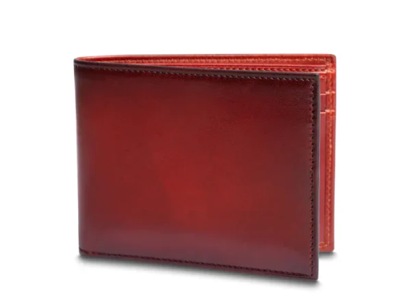 UB Fashion Old Leather Smoked Italia Executive ID Bifold