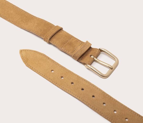 UB FASHION 35mm Suede Leather Belt