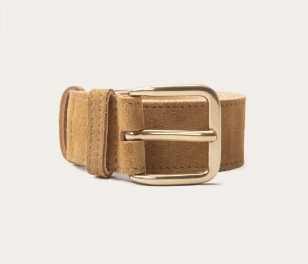 UB FASHION 35mm Suede Leather Belt