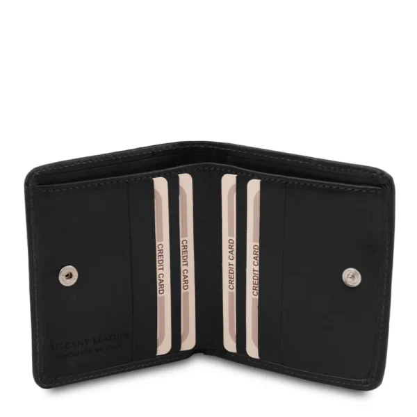 UB FASHION Exclusive Italian Leather Wallet with Coin Pocket