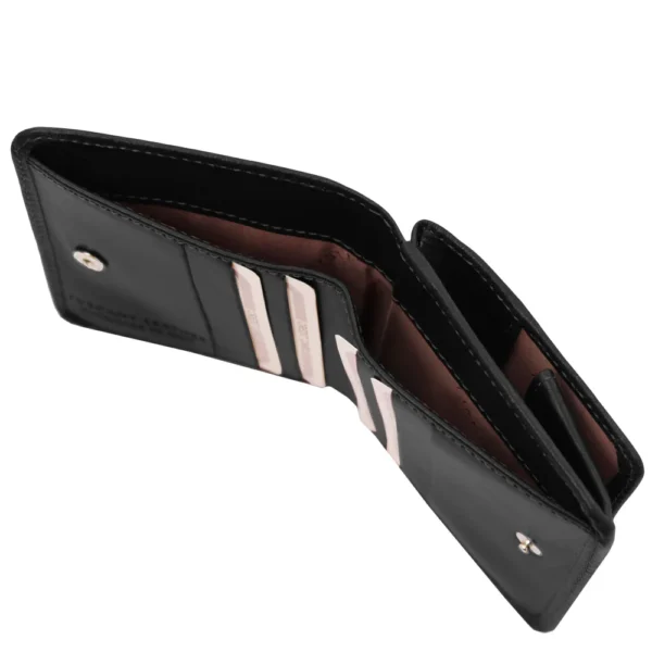 UB FASHION Exclusive Italian Leather Wallet with Coin Pocket