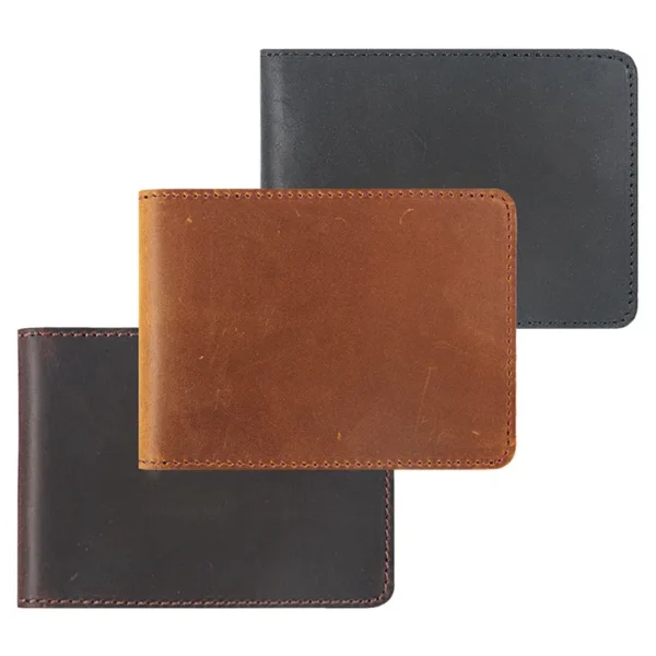 UB Fashion Ultra Minimalist Thin Leather Luxury Wallet for Men