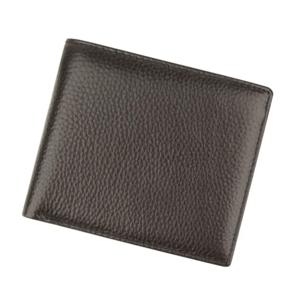 UB Fashion Men's RFID Classic Black Cowhide Wallet