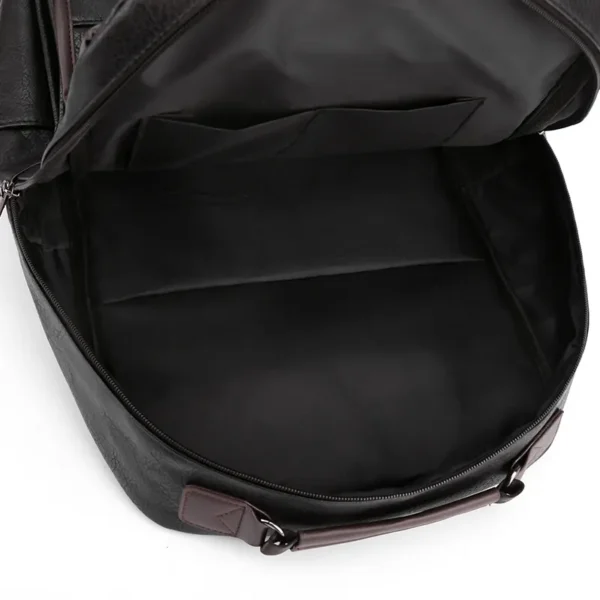 UB Fashion Trendy Classic Custom Men Leather Backpack